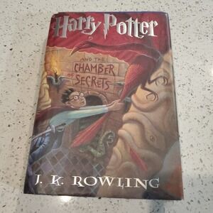 Harry Potter and the Chamber of Secrets 1st American Printing Edition w/ Errors